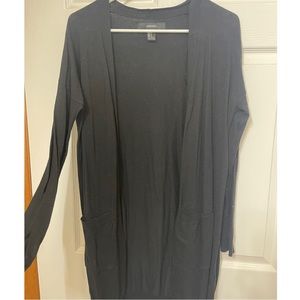 Long black cardigan- forever 21 small
